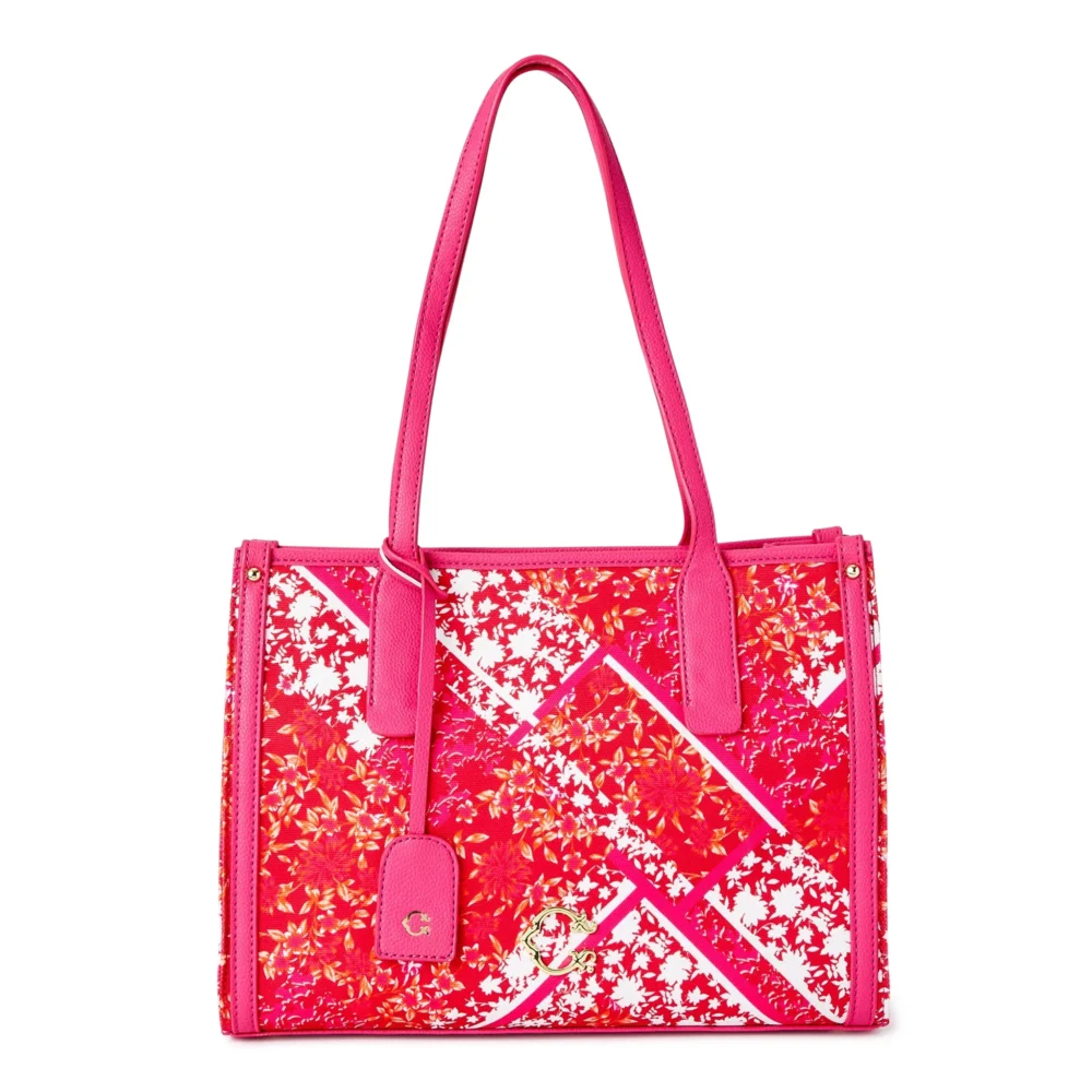 Women’s Adult Nala Floral Shopper Tote Bag Pink Floral